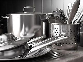 Stainless steel utensils